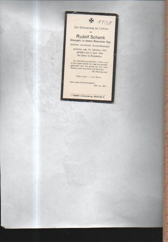 19528 sterbebildchen schenk - sterbebildchen,