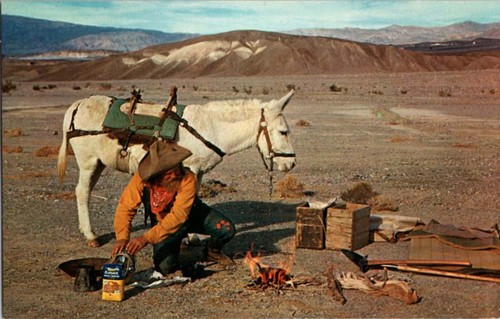 Death valley postcard - death, ca