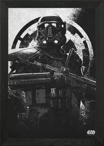 Death trooper gerahmtes - death,